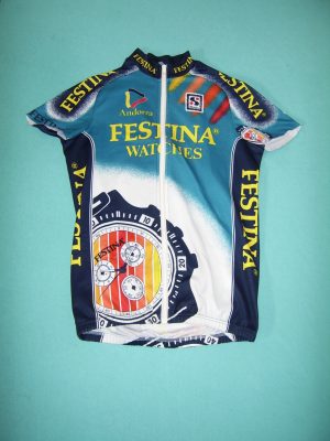 LOTUS/FESTINA (b)-ANDORRA 1994 CYCLING SHIRT CYCLING SHIRT