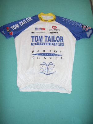 TOM TAILOR-BARRON TRAVEL 1998-1999 CHEMISE DE CYCLISME