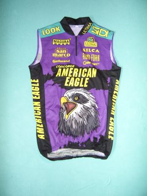 AMERICAN EAGLE (e) 1996 CAMISETA CICLISMO SIN MANGAS