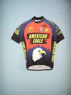 CAMISETA CICLISMO AMERICAN EAGLE (g) 1997-1998